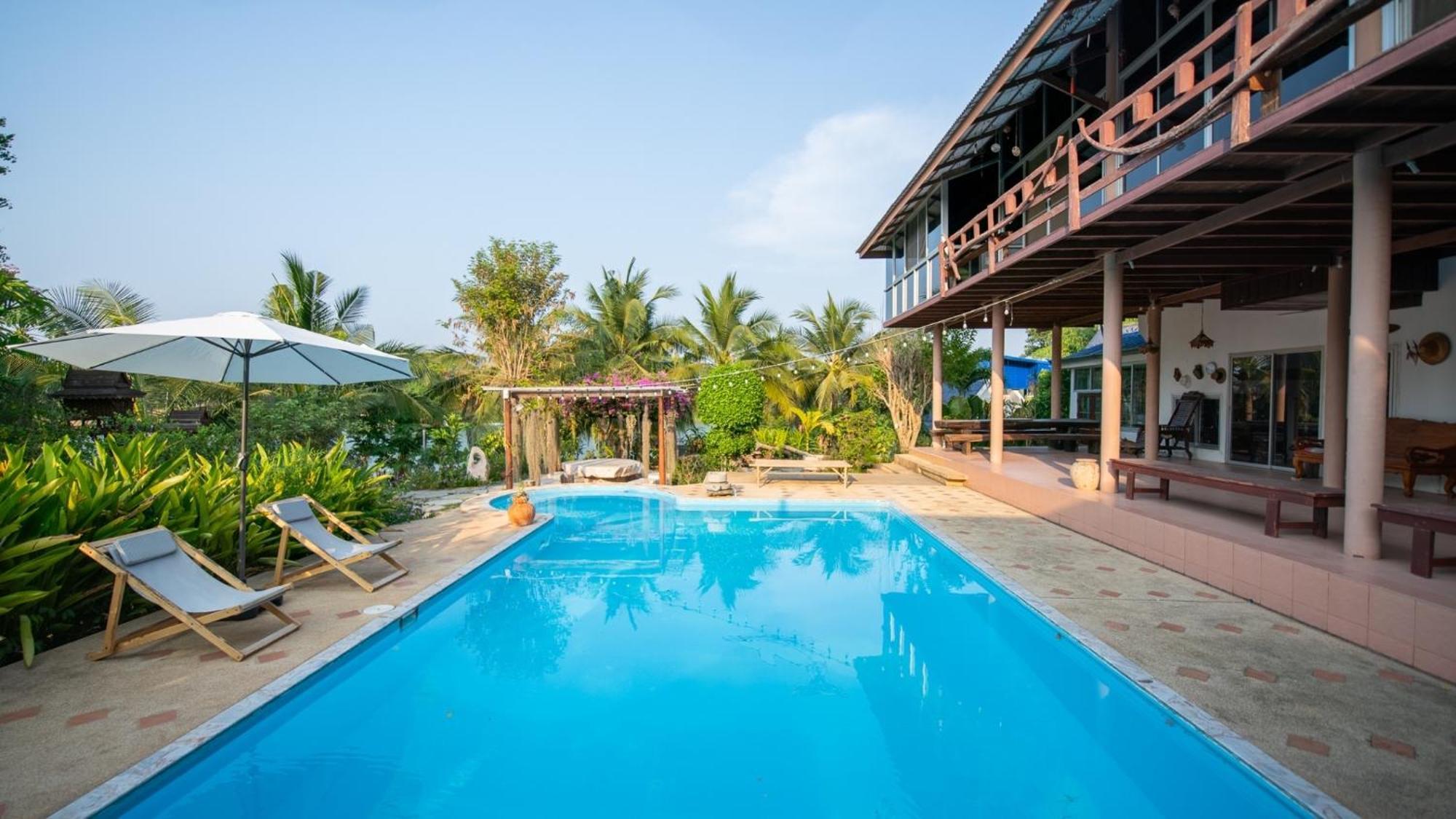 River Flow House Bangtanod Photharam Buitenkant foto